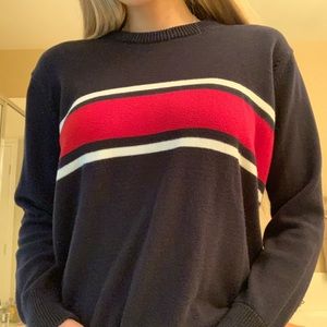brandy striped sweater